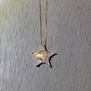 CZ star pendant
